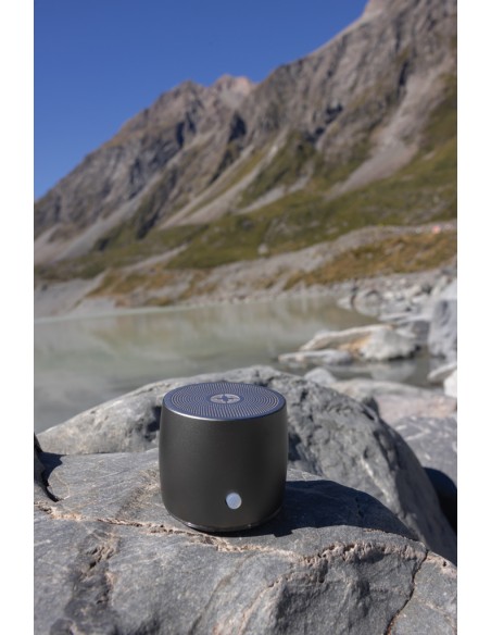 Speaker bass Swiss Peak da 3W in alluminio riciclato RCS Speaker bass Swiss Peak da 3W in alluminio riciclato RCS